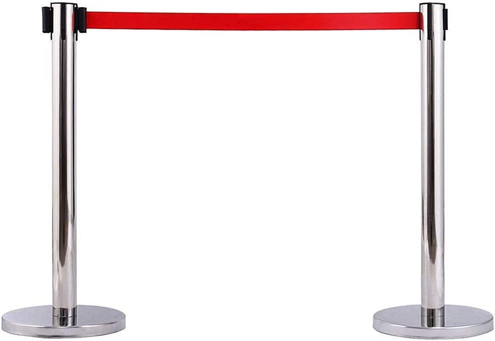 Безбедносни столпчиња за одредување траса или оградување на простор за канцеларии, банки или настани.