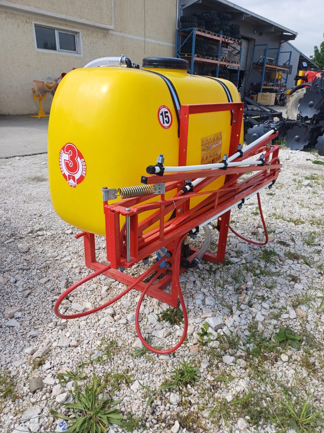 PRSKALKA AGRON AP-440L / 8m RAM / POLSKA PUMPA