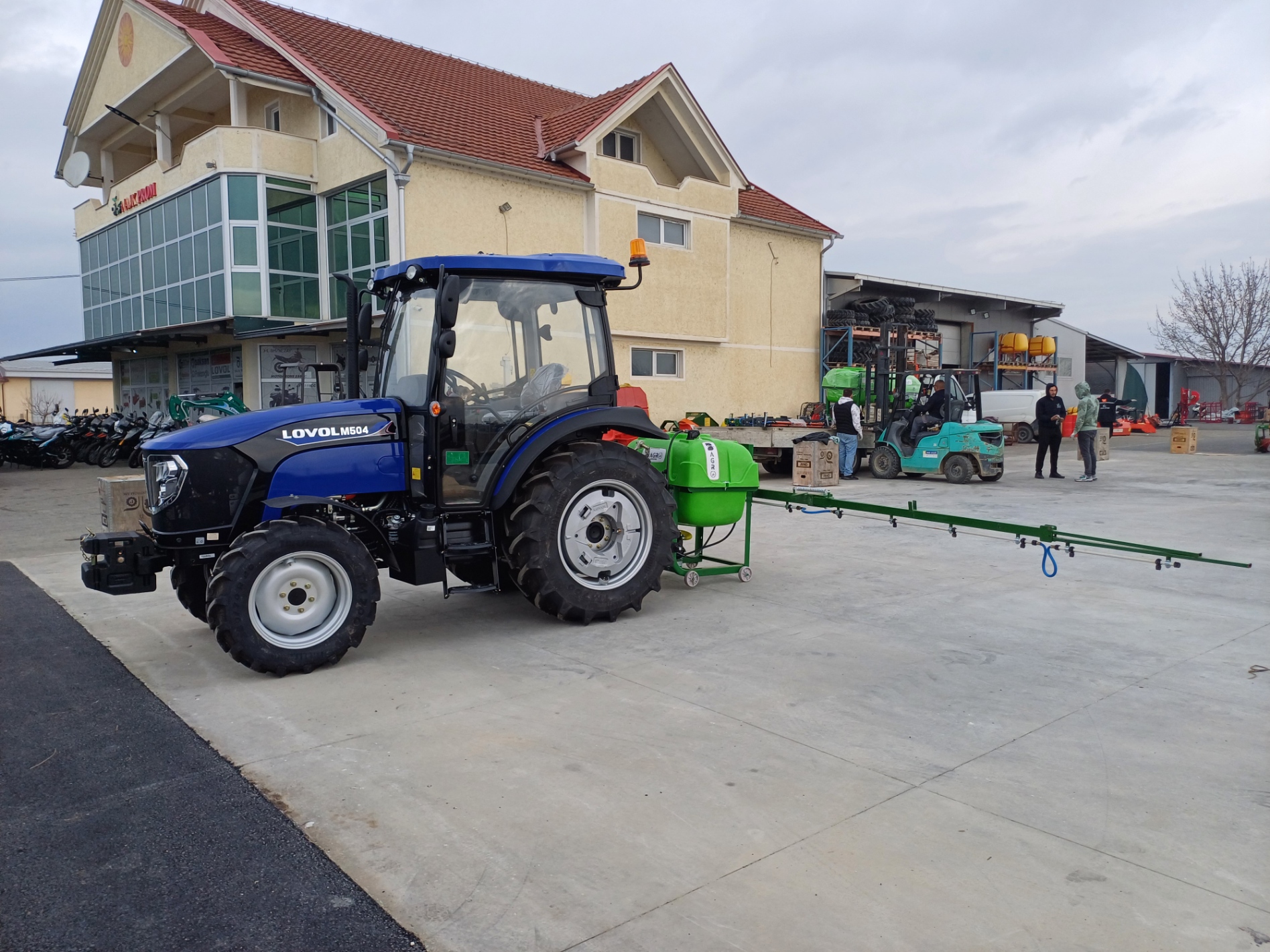 TURAN BAGRO 400 NOSENA PRSKALKA