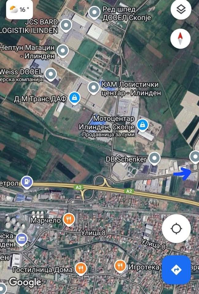 Цена: 68 евра м2 !!! Се продава парцела со одлична локација во Општина Илинден, на самиот влез во Скопје.